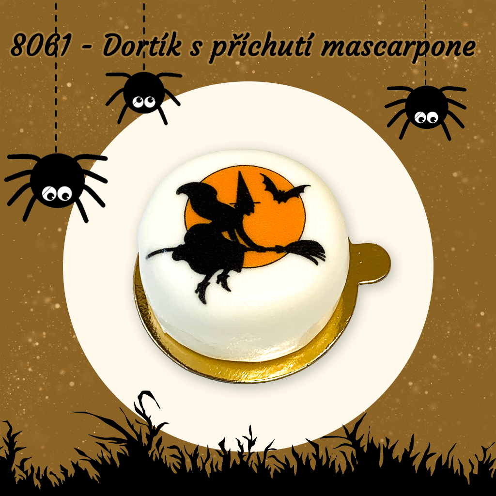 Halloween – dortík s příchutí mascarpone