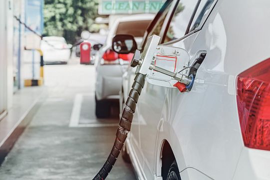 Plnící stanice CNG v Hrušové