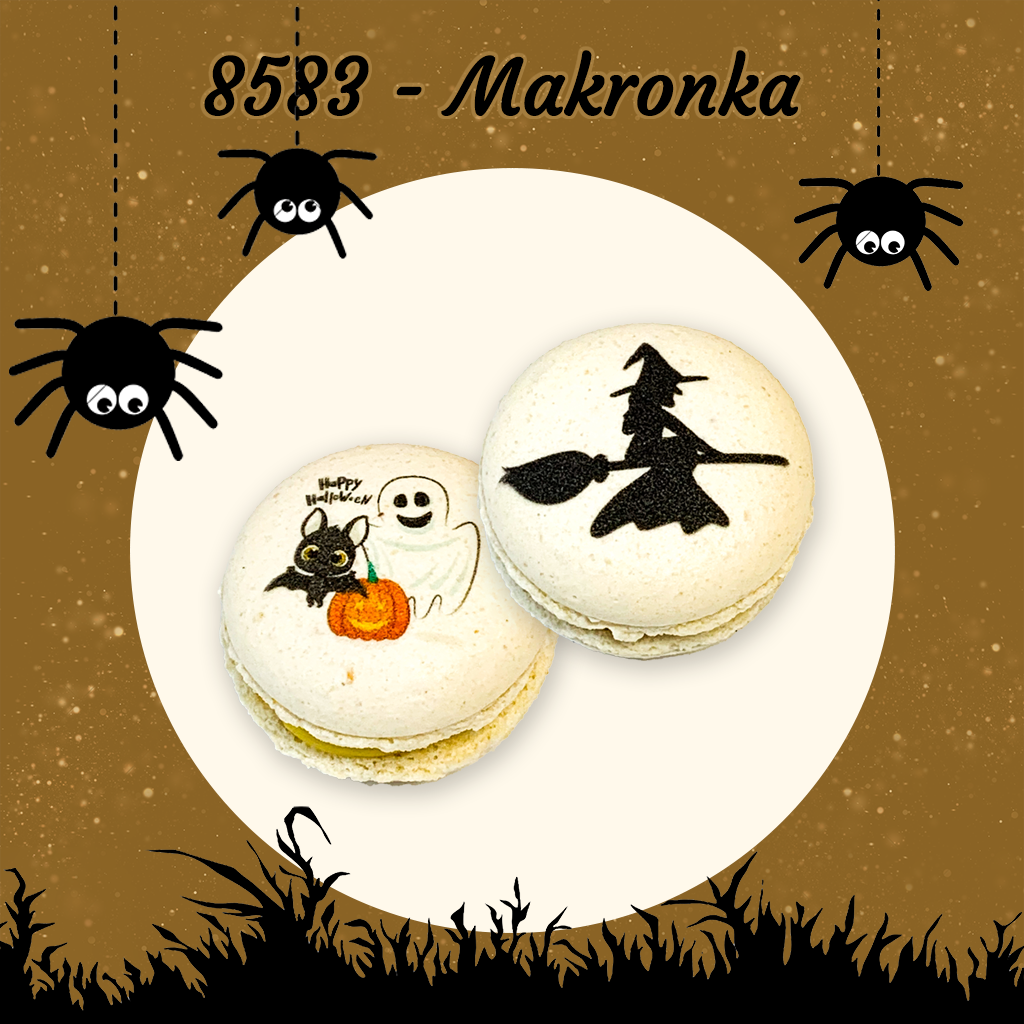 Halloween – makronka